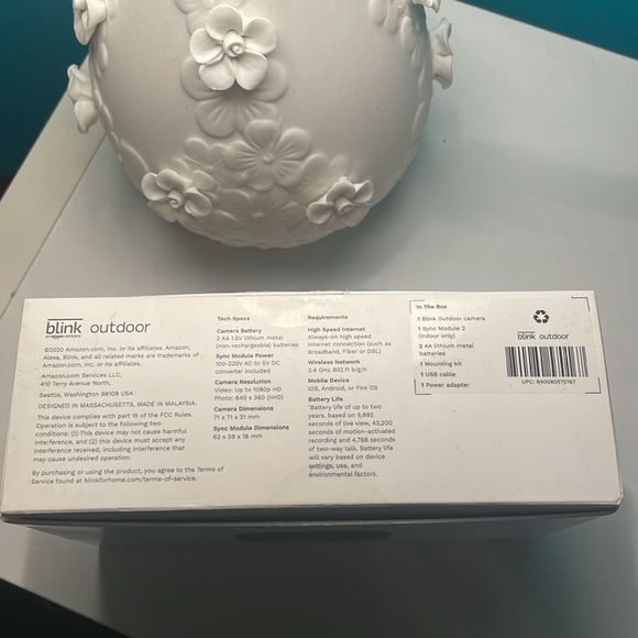 Amazon Blink Outdoor (3rd Gen) Camera. NIB. - Picture 9 of 12